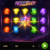 DazardBet - Starburst Slot Game - Free Spins and Respins